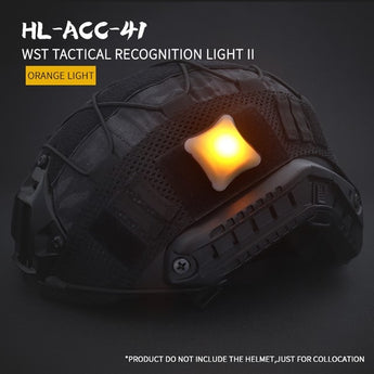 Accessorio elmetto Wosport Tactical Signal Light II — Arancione-Wosport-