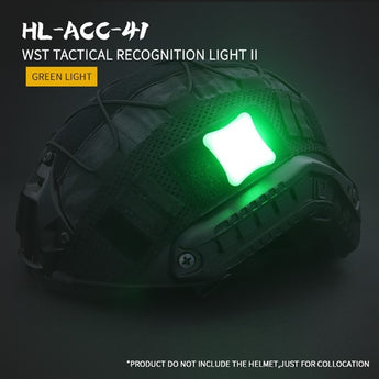 Accessorio elmetto Wosport Tactical Signal Light II — Verde OD-Wosport-