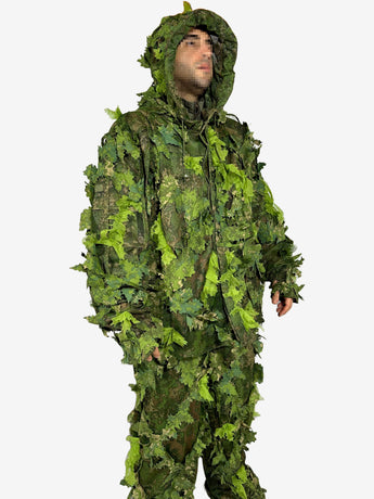 KMCS Ghillie Suit - Green-Kicking Mustang-M-