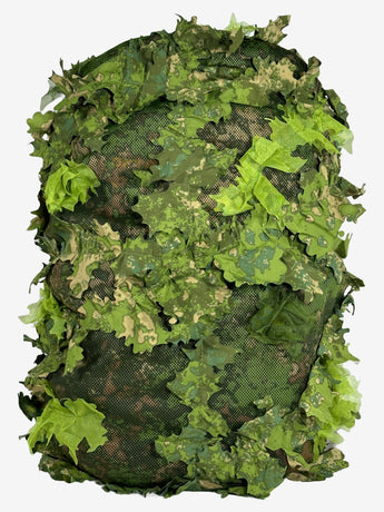 KMCS Pack Cover (Medium) with 3D Leafs - Green-Kicking Mustang-