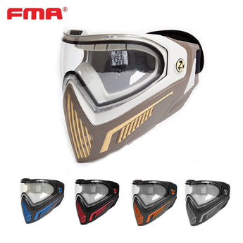 FMA F5 STORM Goggle Full-Face Mask - Black/Blue-FMA-