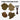 Foglie ghillie Kicking Mustang KMCS Ghillie Leafs — Light Colours-Kicking Mustang-