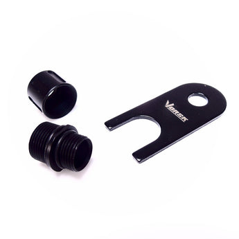 Adattatore filetto VORSK 12+ mm CW / 14- mm CCW — Nero-VORSK-