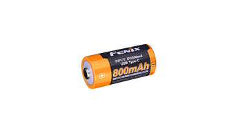 FENIX Rechargeable USB-C Battery RCR123A 3.6V - 800 mAh-FENIX-