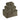 Set tasche utility MOLLE Miltec con rete, 3 pezzi — Verde