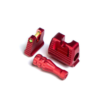 Novritsch TP22 GBB CNC High Sights with Charging Handle - Red-NOVRITSCH-