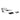 ESS Shooting Glasses CROSSBOW SUPPRESSOR ONE, Clear Lens - Black-ESS-