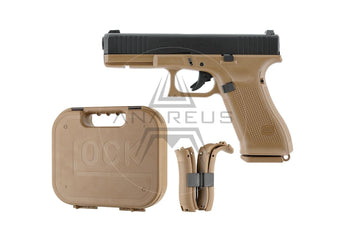 UMAREX / VFC Glock 17 Gen5 GBB Pistol French Edition - Black / Coyote-UMAREX-