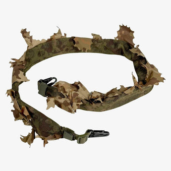 KMCS Rifle Sling Cover - Next-Gen Brown-Kicking Mustang-