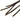 KMCS Cable Zip Ties Set, 500 Pcs - Brown-Kicking Mustang-