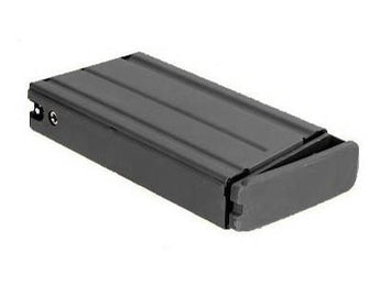WE Gas Magazine for WE SCAR-H GBBR, 30 BBs - Black-WE-