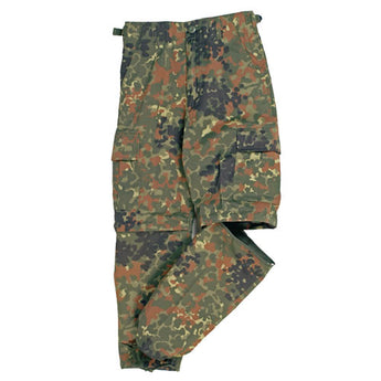 Pantaloni Miltec U.S. BDU Zip-Off bambino Flecktarn — OFF Flecktarn