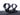 Attacco monoblocco STRIKE SYSTEMS LOMS-01 30 mm — Nero