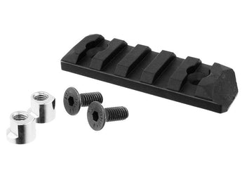 PTS Enhanced RIS Rail Section for KeyMod, 5 slots / 60 mm – Black-PTS-