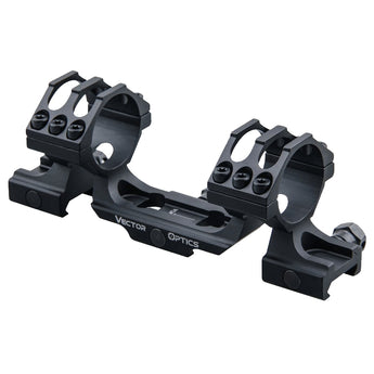 Attacco monopezzo Vector Optics 30 mm 20 MOA — Nero