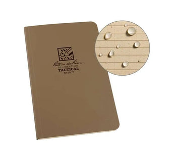 Taccuino impermeabile Rite in the Rain Field Flex (117 x 184 mm) — Tan