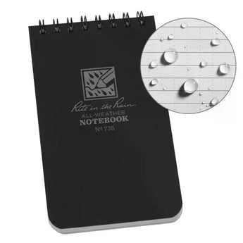 Taccuino impermeabile Rite in the Rain Pocket Notebook — Nero