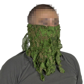 Passamontagna Kicking Mustang Ultra-Lite Face Cover — Verde