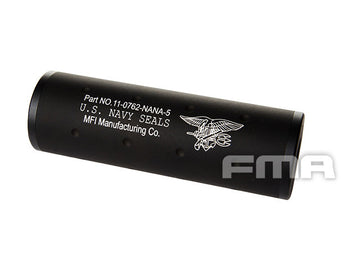 FMA U.S. Navy Seals Type Silencer 35x107 mm - Black-FMA-