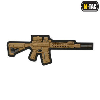 M-Tac patch AR-15 3D PVC-M-Tac-Coyote-