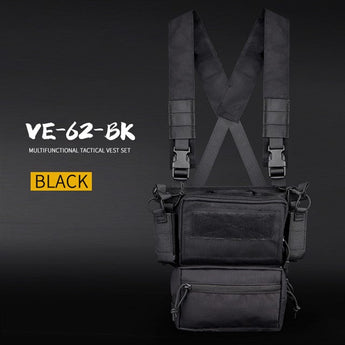 Chest rig Wosport D3-TMVS — Black-Wosport-