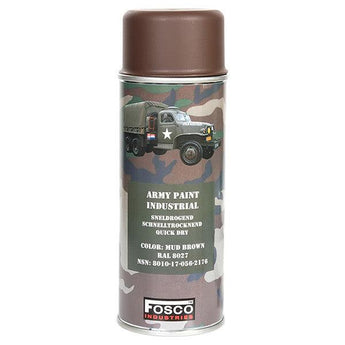 ARMY camouflage paint spray 400 ml BROWN-FOSCO-