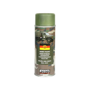 ARMY camouflage paint spray RAL 6003 GREEN DDR-FOSCO-