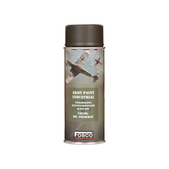 ARMY camouflage paint spray RAL 6006 BW GRAY FELDGRAU-FOSCO-