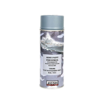 ARMY camouflage paint spray RAL 7031 BOAT GRAY-FOSCO-