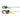 CamJam XT(TM) Aluminum Rope Tightener plus 3m Paracord, black - large-NITE IZE-