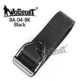 Cinturone Wosport Dazzle Belt 4,5 cm — Black-Wosport-
