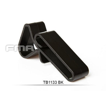 FMA ABS Universal Molle/Belt Hook BK, 3PCS-FMA-