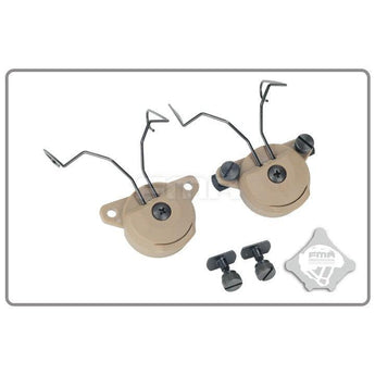 FMA EXFIL Headset and Helmet Rail Adapter Set GEN2 - DE-FMA-