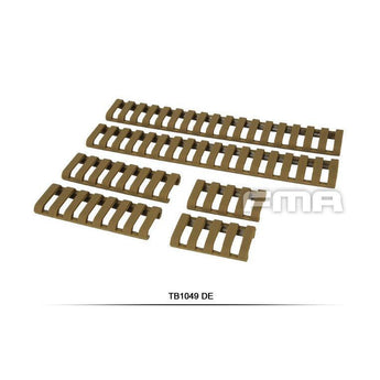 FMA Soft Rail Cover BK Set 6PCS (DE)-FMA-
