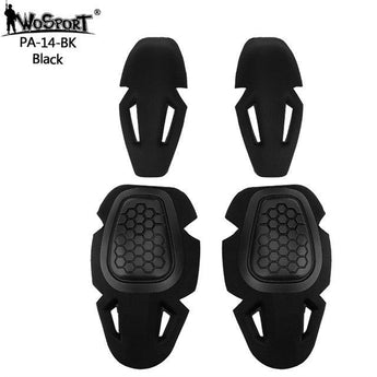 G4 Protective gear tactical Kneepads elbow pads set - Black-Wosport-