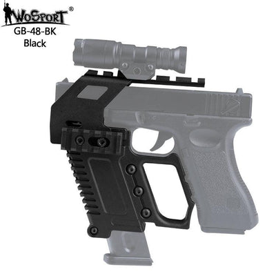 Porta-caricatore Wosport GB-48 per Glock 17/18/19 — Nero-Wosport-