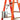 GEAR TIE REUSABLE RUBBER TWIST TIE(TM) (2pcs), Orange - length 6"-NITE IZE-