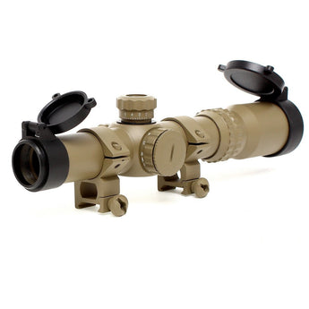 1-4x24 Tactical Scope, TAN-Aim-O-