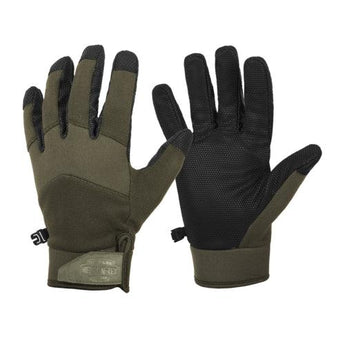 Impact Duty Winter Mk2 Gloves - Olive Green / Black B-HELIKON-S-