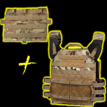 JPC Tactical Vest 2.0 plus front accessory package standard triple package - MC-Wosport-