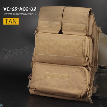 JPC vest 2.0 Accessory Bag II - TAN-Wosport-