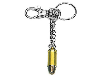 Key chain with carbine cartridge GOLD - 9mm-Mil Force-