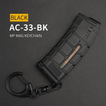 Key chain with carbine - MP MAG, Black-Wosport-
