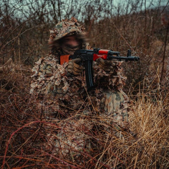 KMCS Ghillie Suit 4.0 - Dark Forest-Kicking Mustang-M-