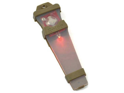 Light tactical positional E-LITE TAN - RED-FMA-