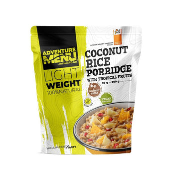 Lightweight Rice-coconut porridge with tropical fruit-Adventure Menu-