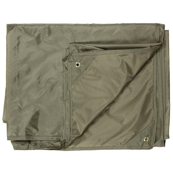 Lightweight Waterproof Tarp 3x3 m - Olive-MFH-