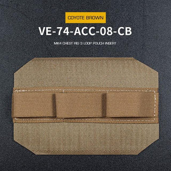 MK4 Chest Rig 40mm grenades Insert - Coyote-Wosport-