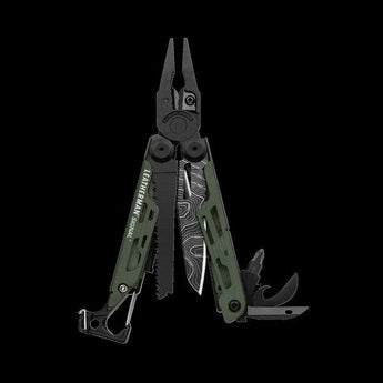 Multitool SIGNAL(TM) - GREEN TOPO-LEATHERMAN-