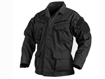 SFU NEXT Shirt - PolyCotton Ripstop - Black-HELIKON-L-R-